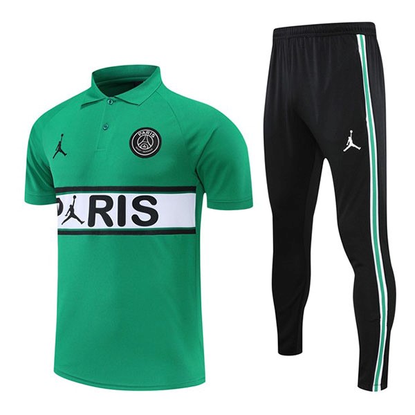 Polo Paris Saint Germain Set Completo 22/23 Verde